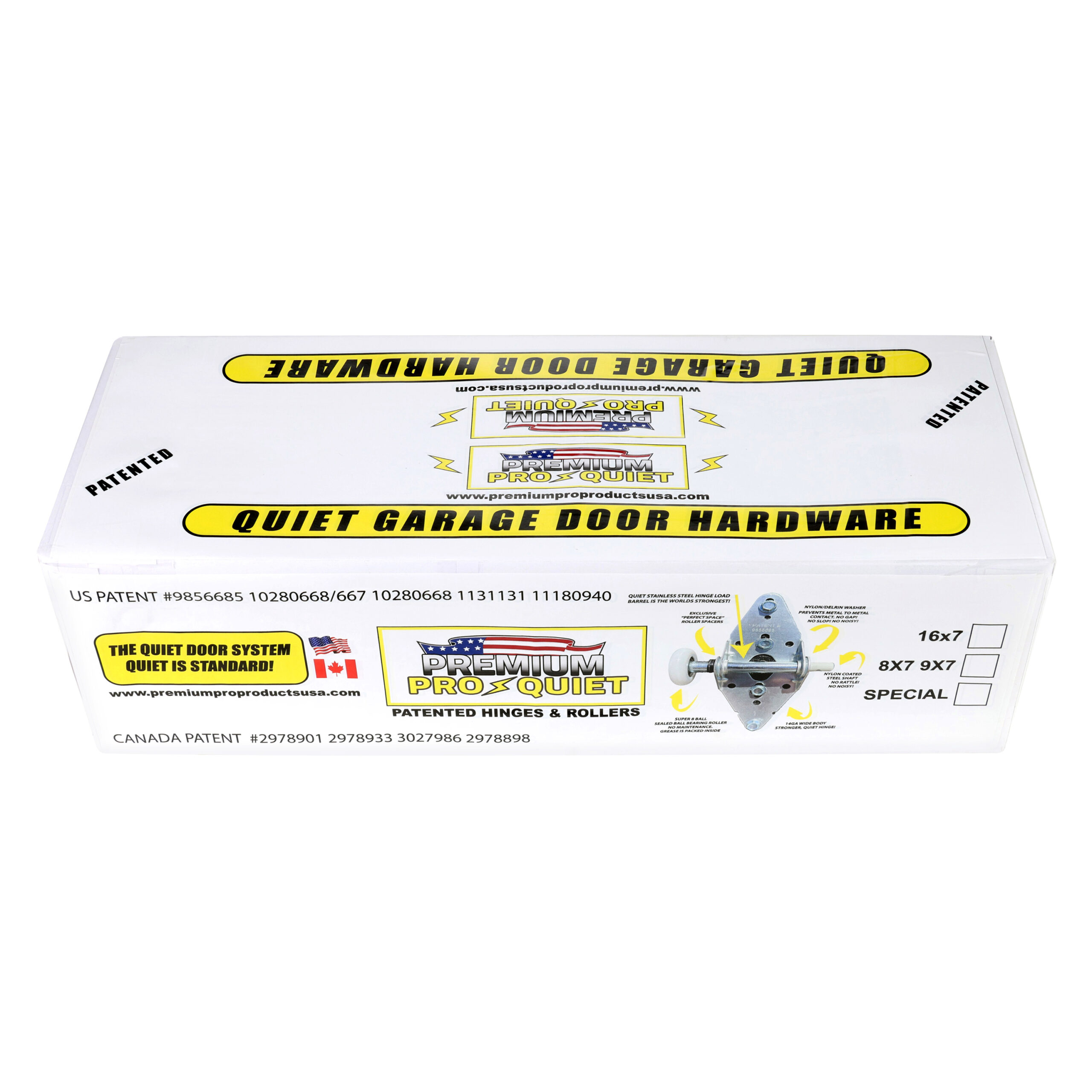 Garage door parts and hardware